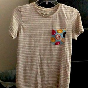 donut pocket tee